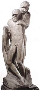 Michelangelo: Pietà Rondanini, 1564 